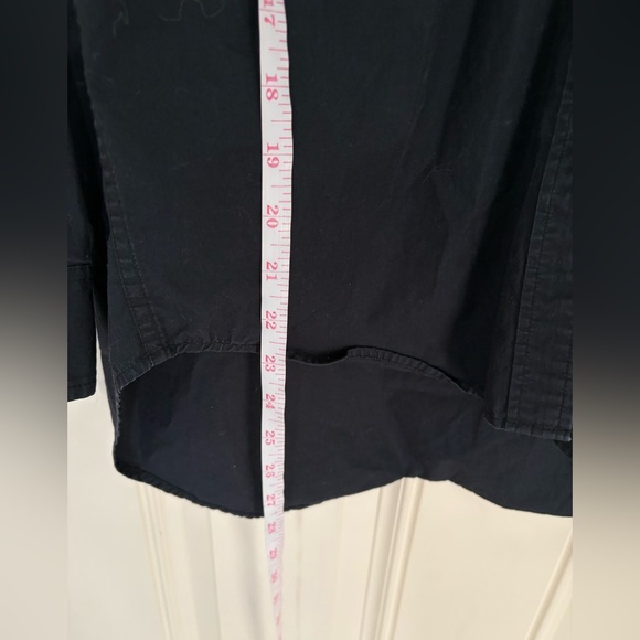 Aritzia | Wilfred Free Relaxed Poplin Shirt Size XS in Black - Picture 4 of 7